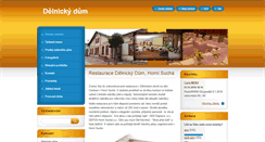 Desktop Screenshot of delnickydum.eu