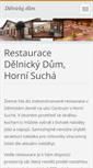 Mobile Screenshot of delnickydum.eu